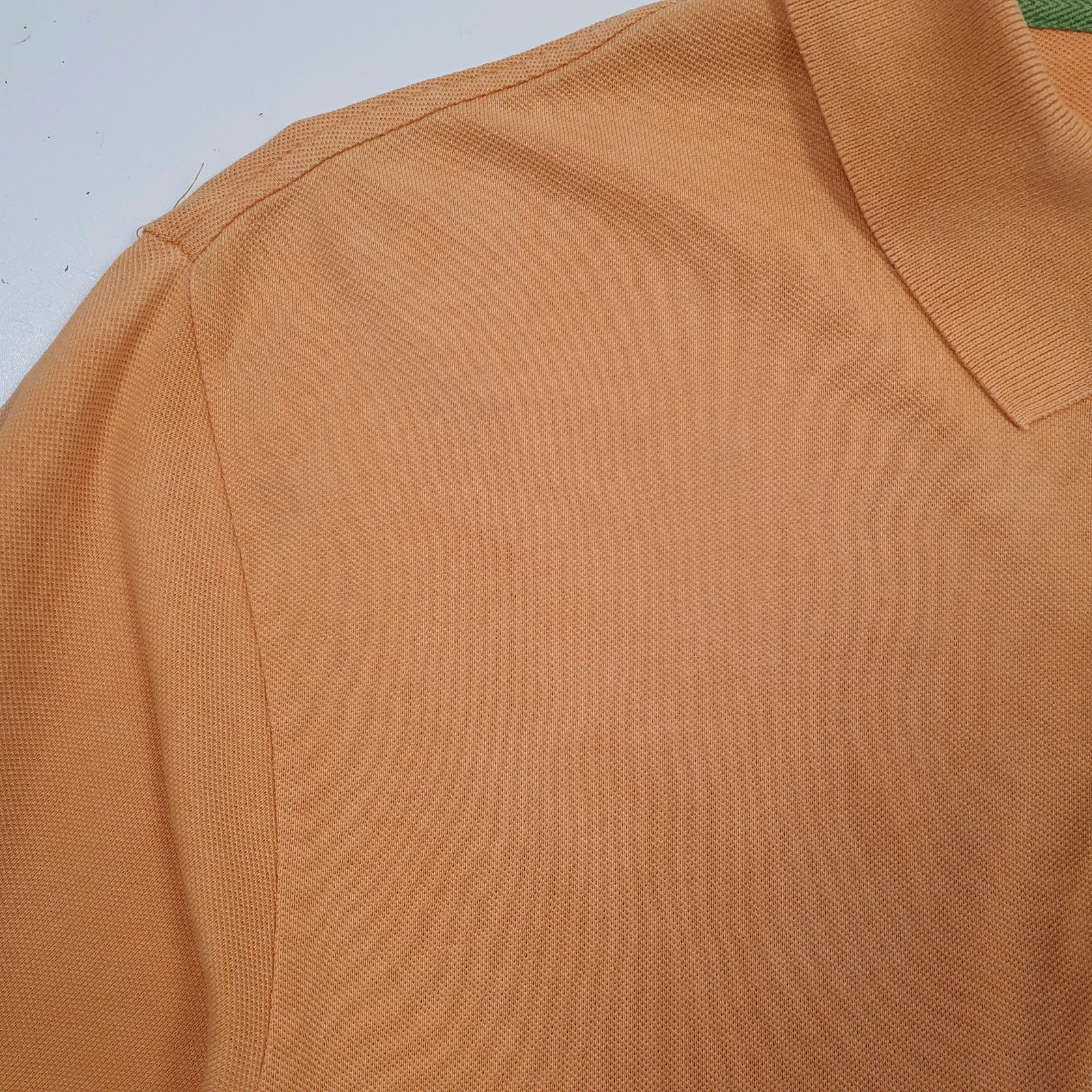 Mens Orange Arrow   Polo Shirt