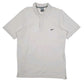 Mens White Nike Vintage 2000s Short Sleeve Polo Shirt