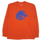 Mens Orange Gildan Boise State Broncos NCAA Long Sleeve T Shirt