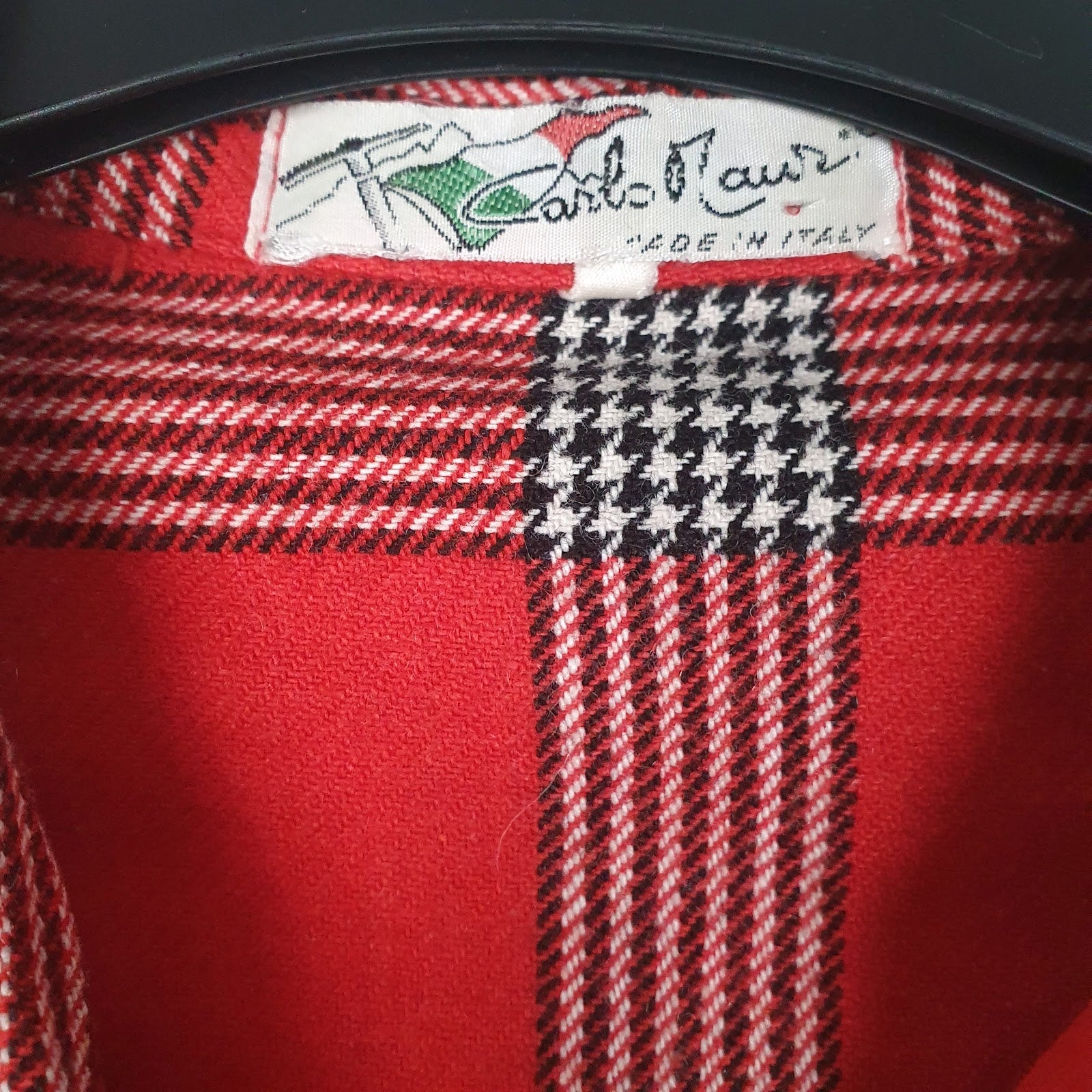 Mens Red Carlo Rawz   Shirt