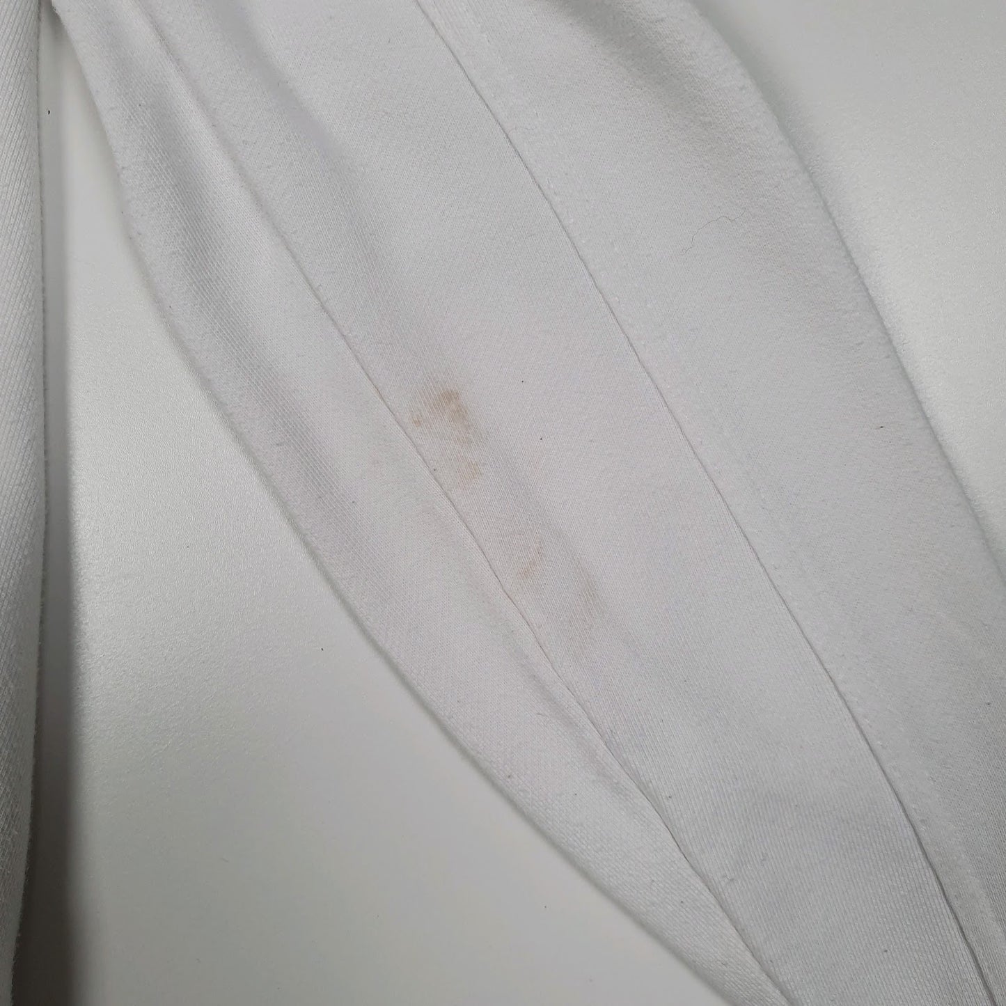 Womens White Fila  Crewneck Jumper