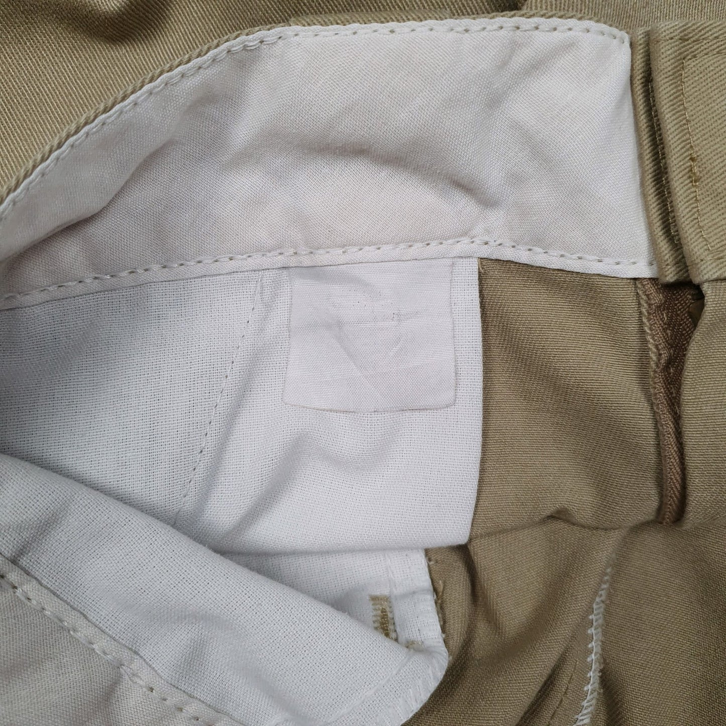 Mens Beige Dickies  Cardigan Trousers