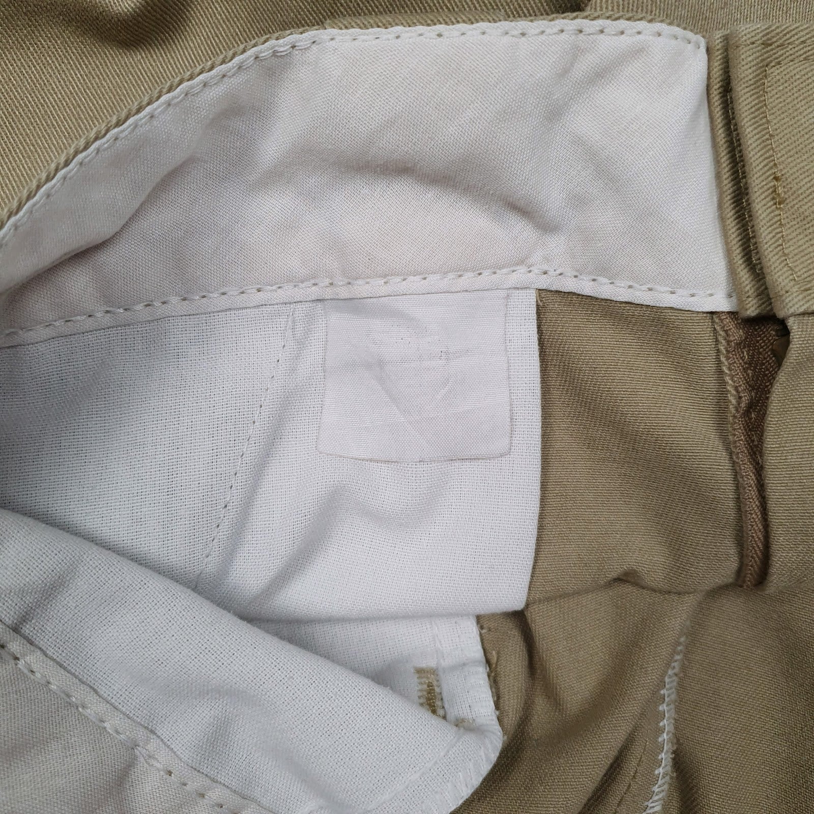Mens Beige Dickies  Cardigan Trousers