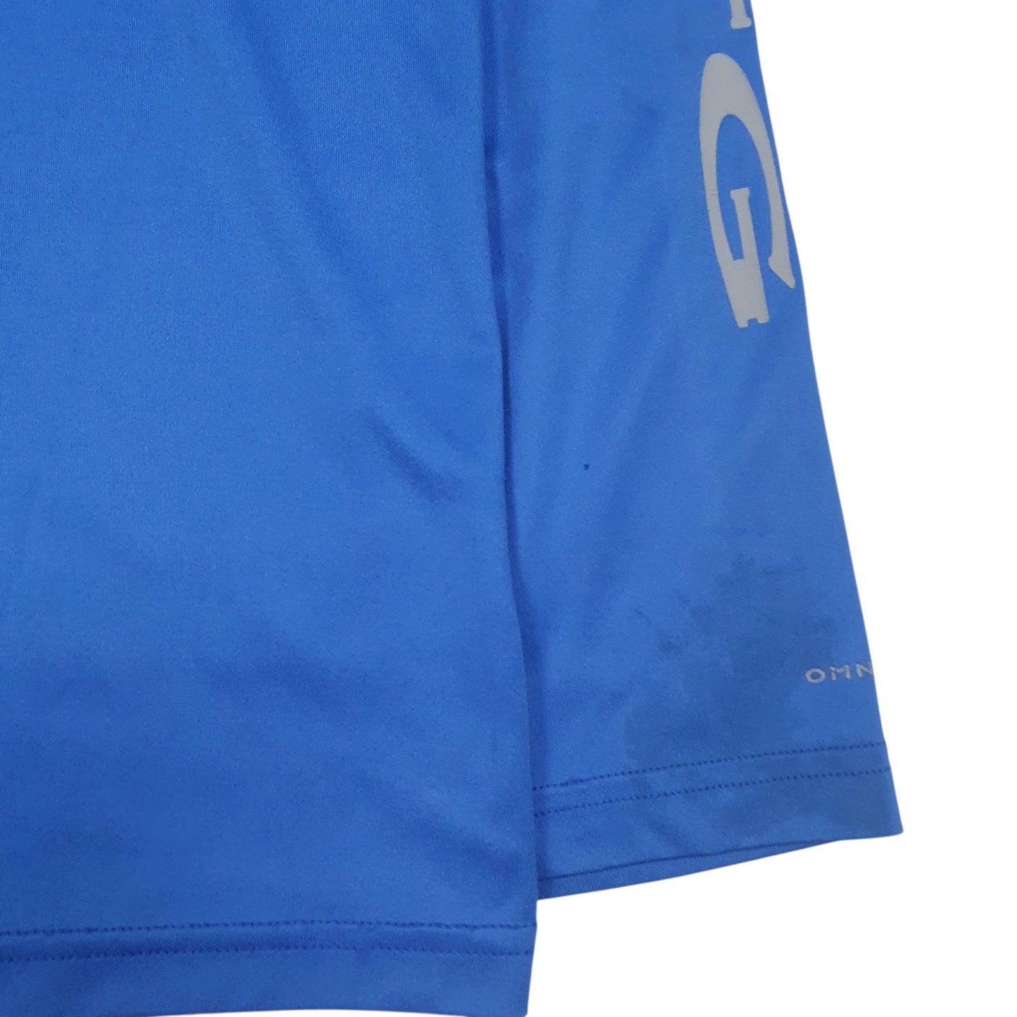 Mens Blue Columbia Sportswear Company Active Wear PFG Omni-Shade  T Shirt