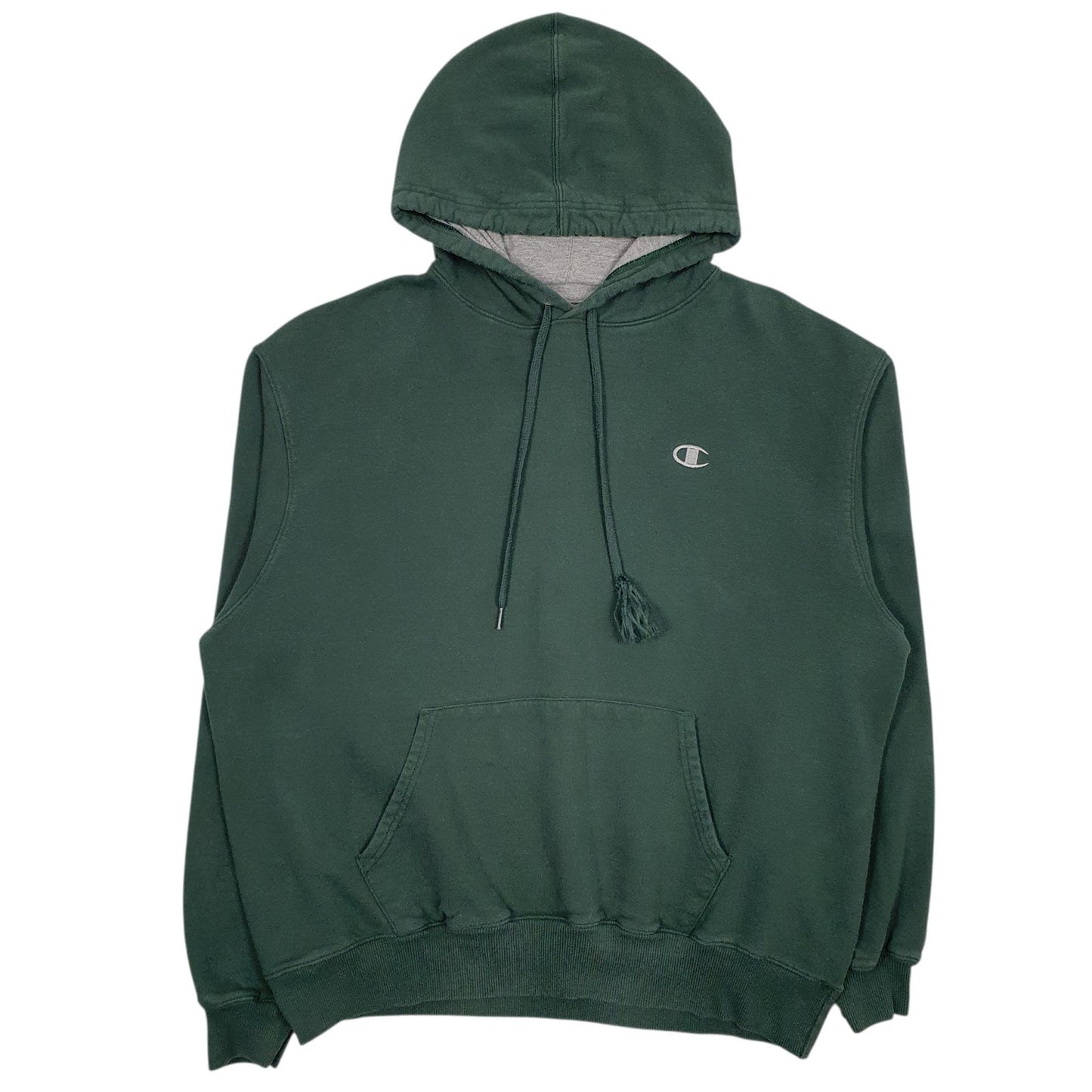 Mens Green Champion  Hoodie Jumper