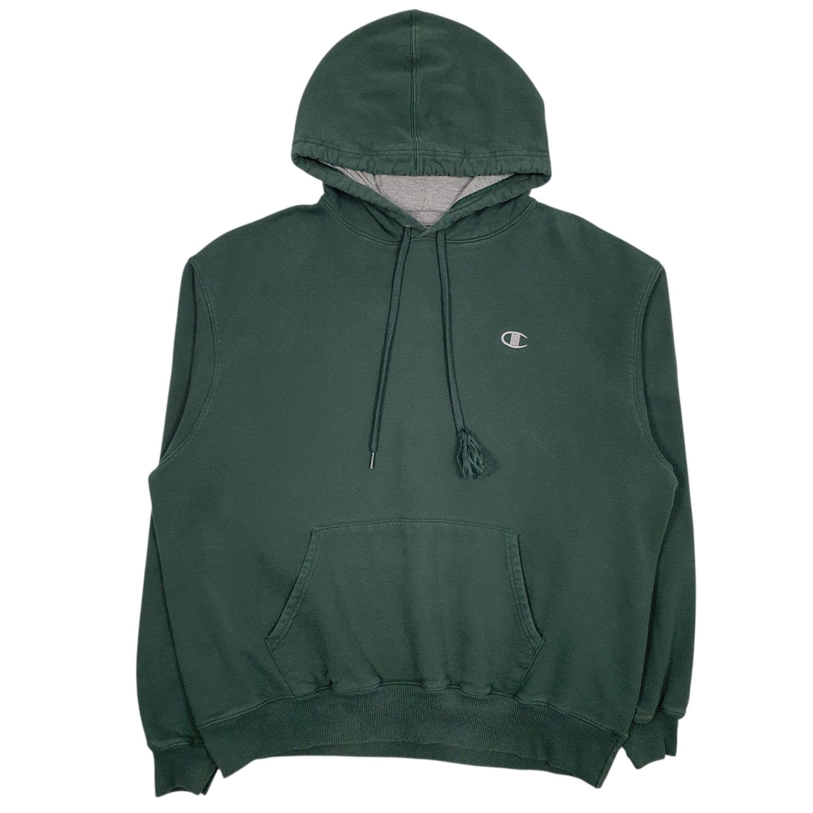 Mens Green Champion  Hoodie Jumper
