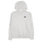Mens White Nike  Hoodie Jumper