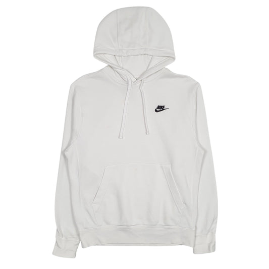 Mens White Nike  Hoodie Jumper