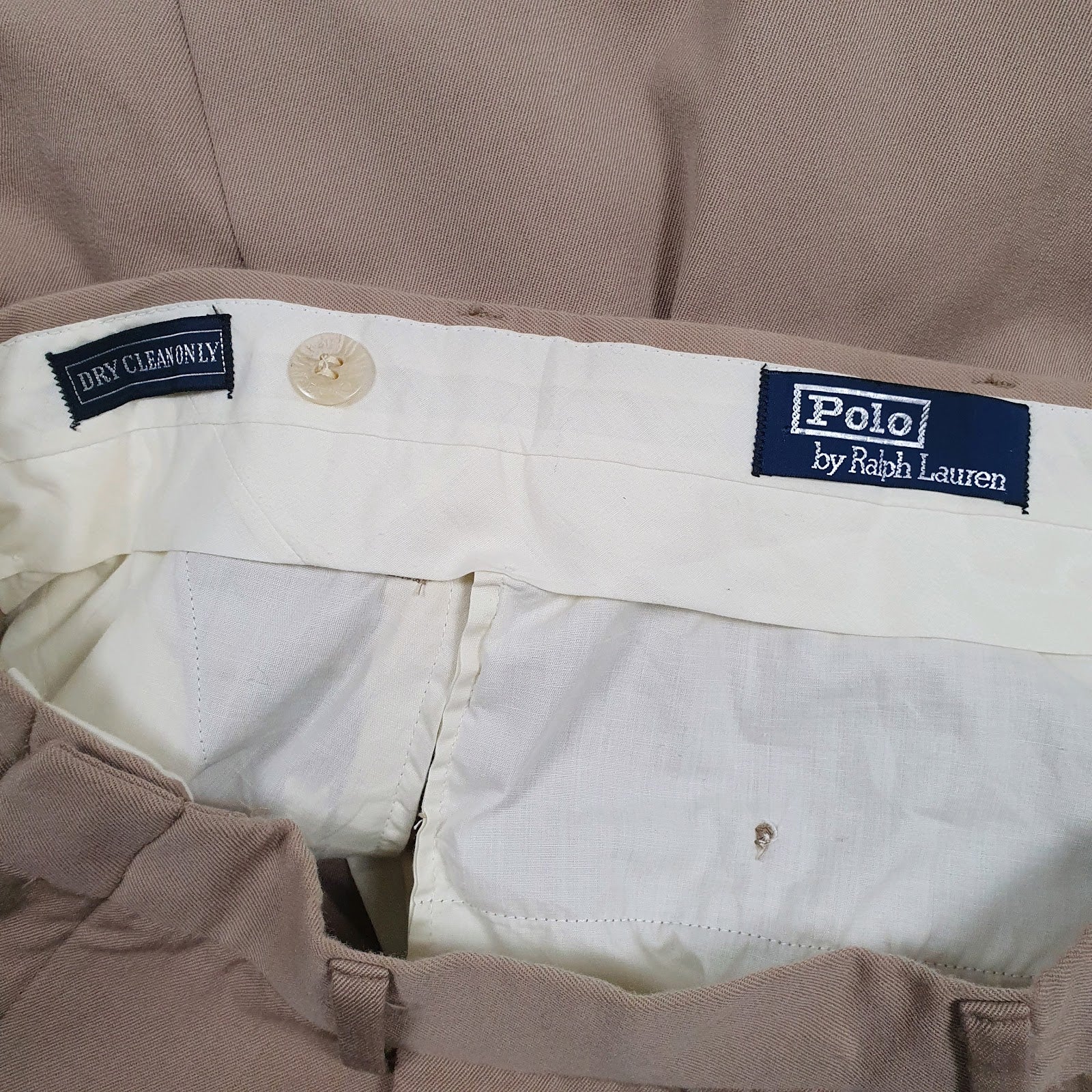 Mens Brown Polo Ralph Lauren   Trousers