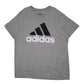 Mens Grey Adidas  Short Sleeve T Shirt