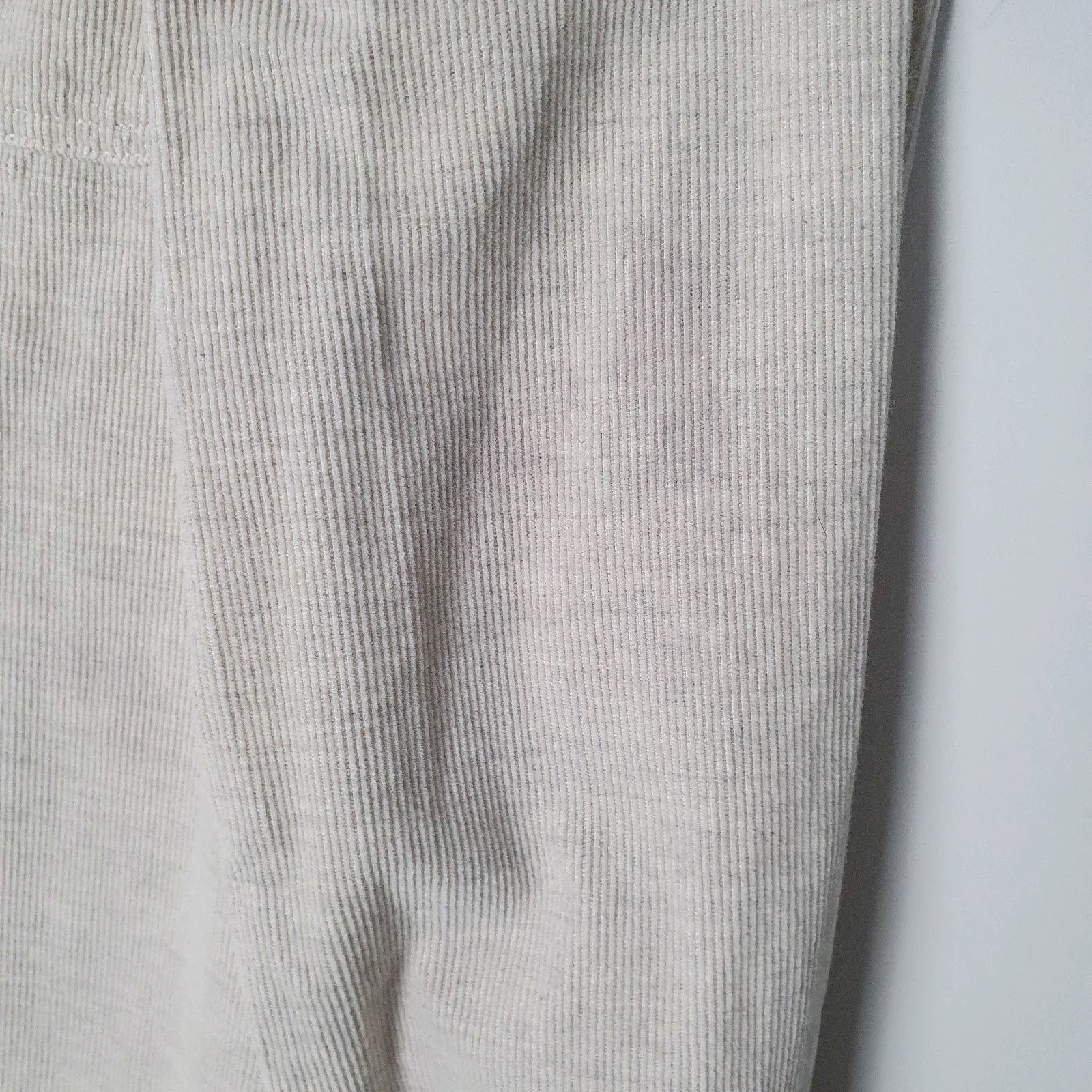 Mens Beige H&M Corduroy  Shirt