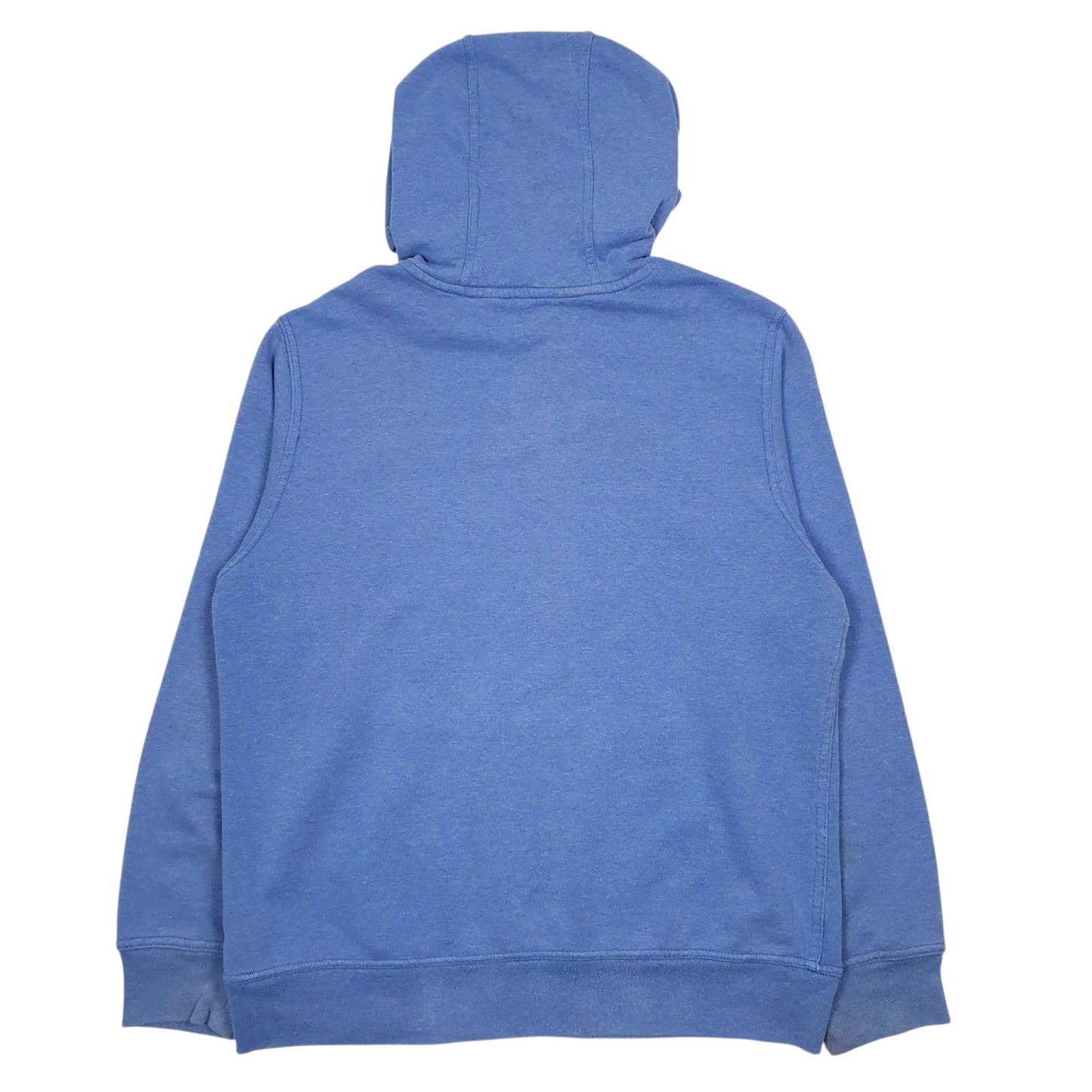 Mens Blue The North Face Spellout Hoodie Jumper