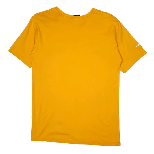 Mens Yellow Reebok Green Bay Packers NFL  T Shirt