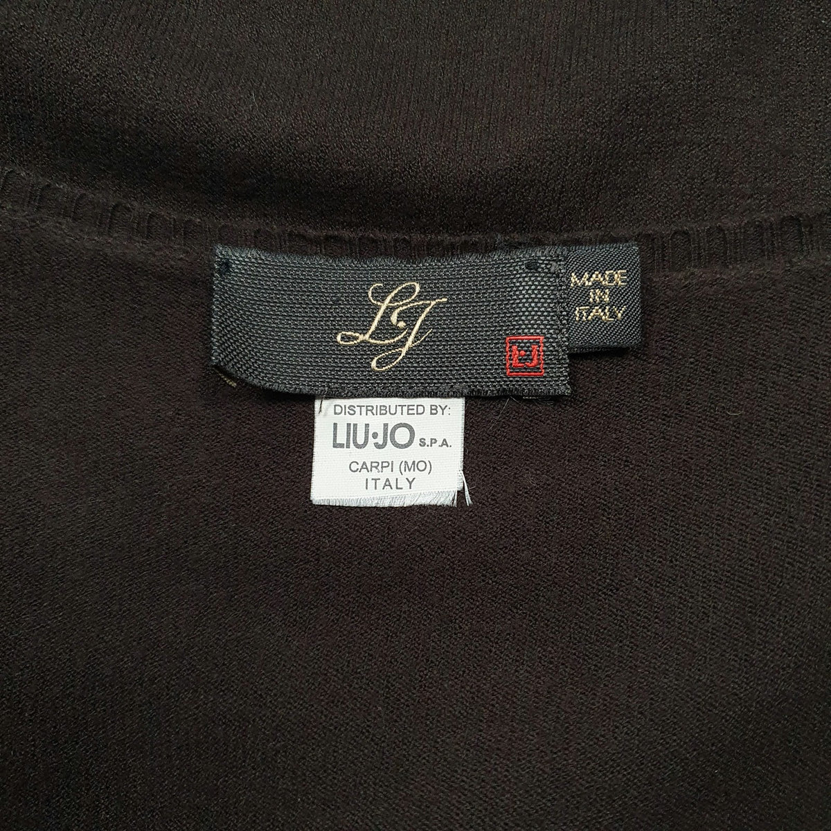 Womens Brown Liu.Jo  V Neck Jumper