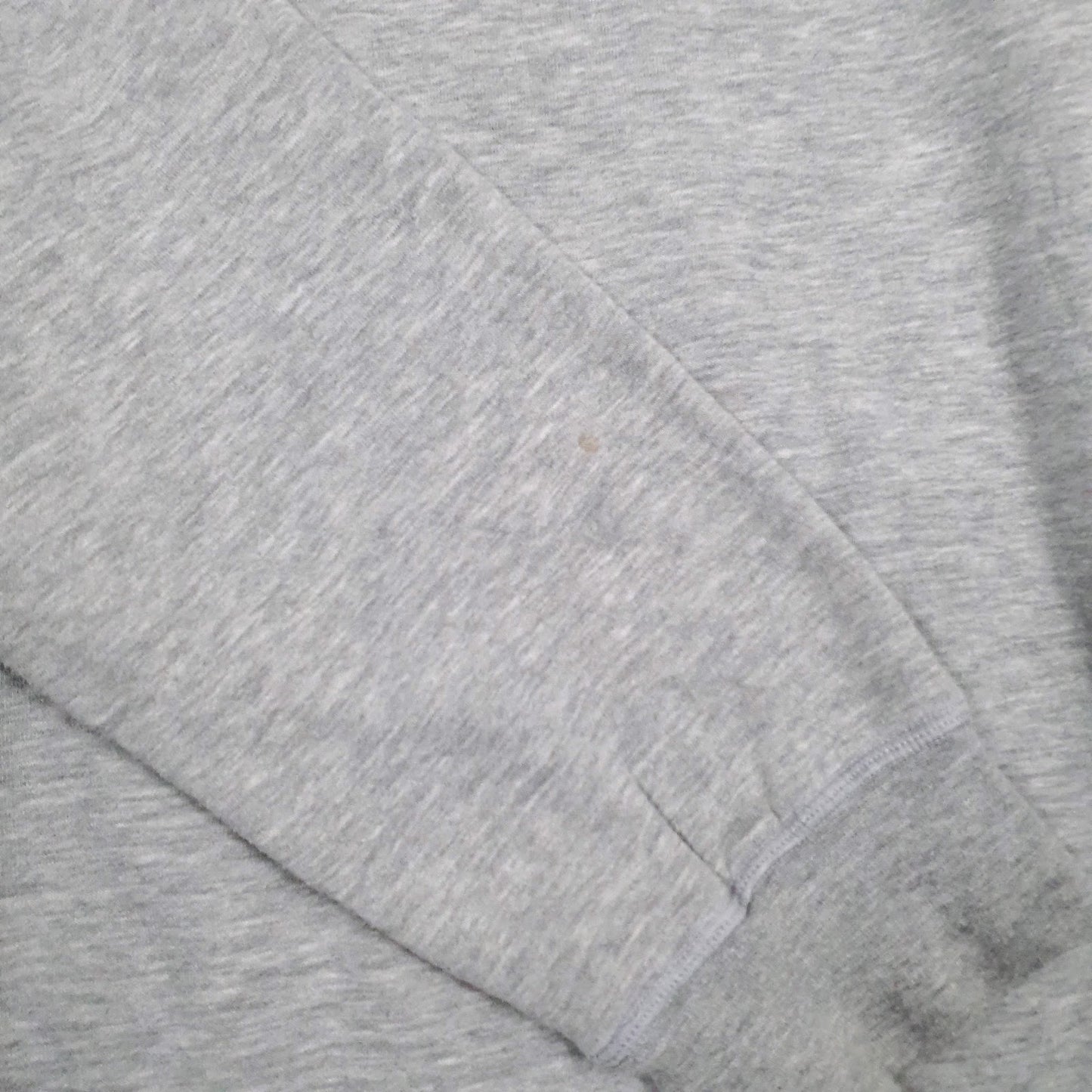 Mens Grey Reebok Spellout Hoodie Jumper