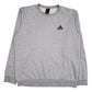 Mens Grey Adidas  Crewneck Jumper