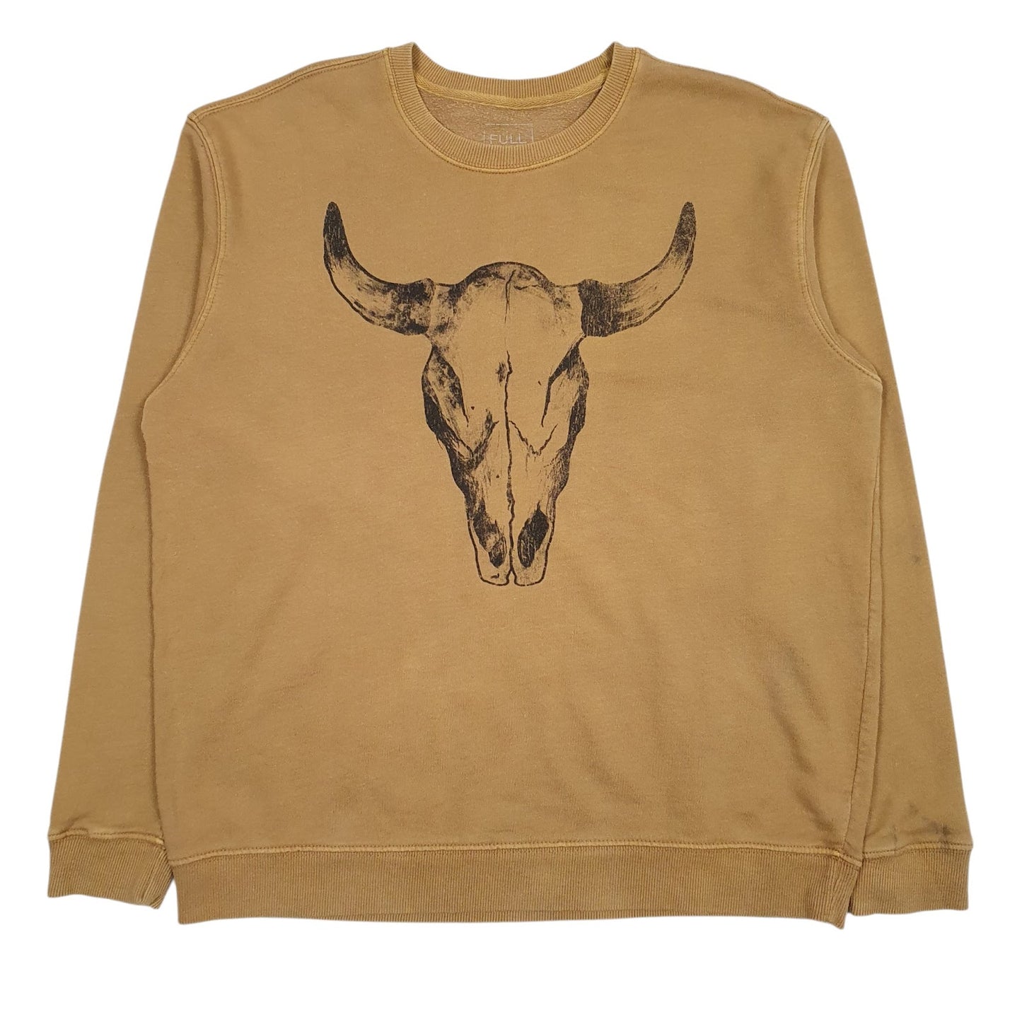 Mens Brown Full Tilt  Crewneck Jumper