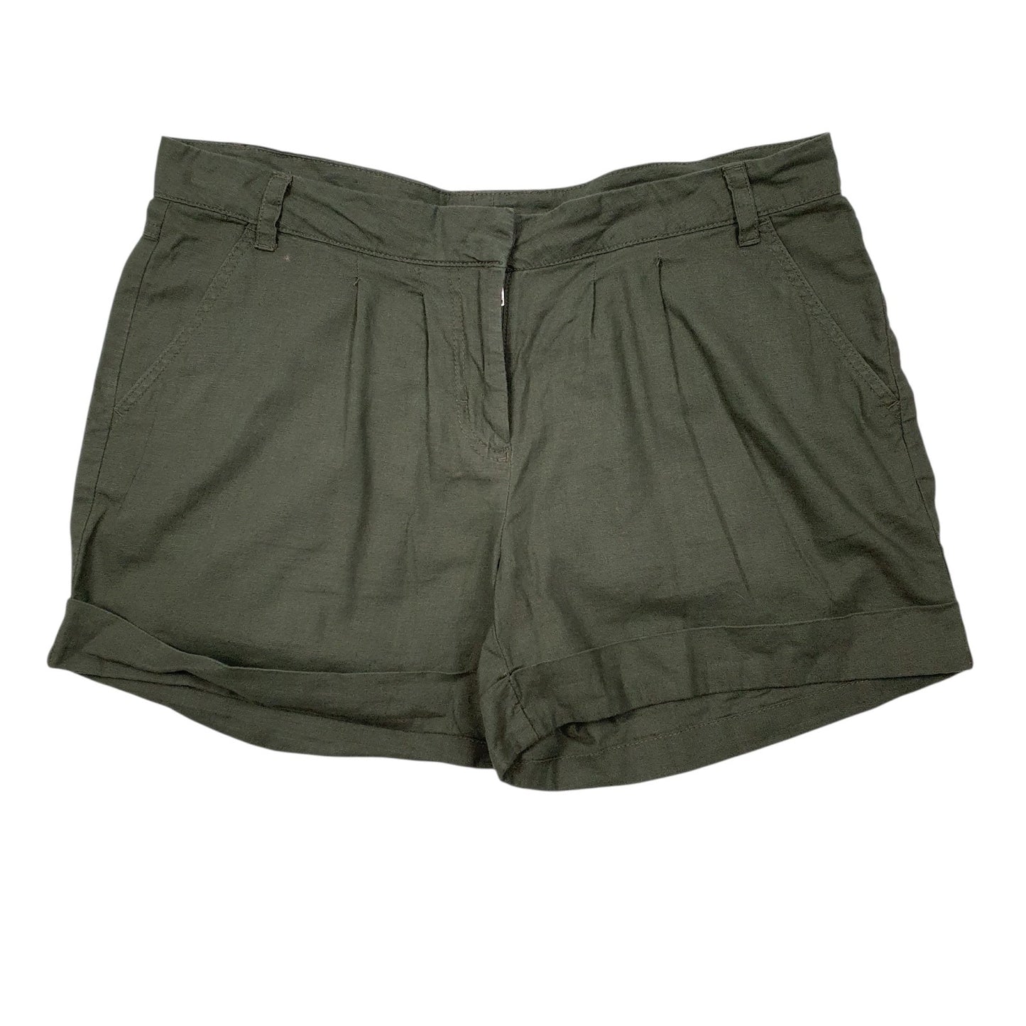 Womens Green Esmara  Chino Shorts
