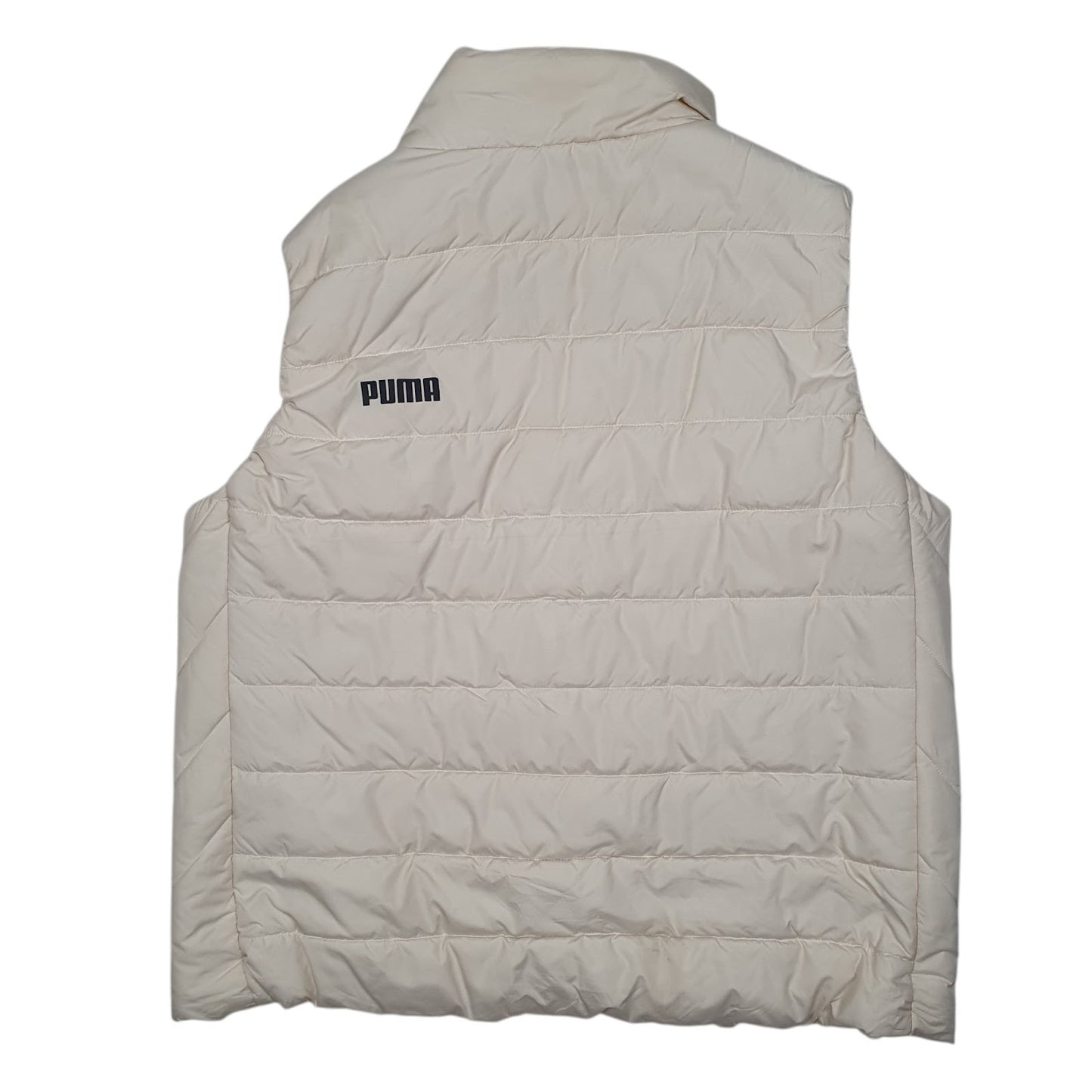 Womens Cream Puma Gilet Vest Bodywarmer  Coat