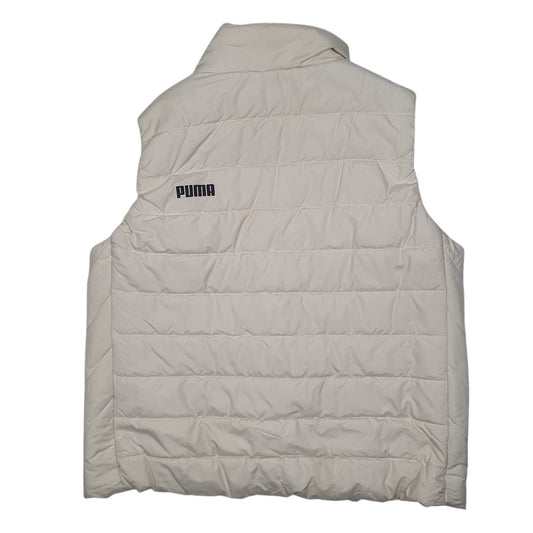 Womens Cream Puma Gilet Vest Bodywarmer  Coat