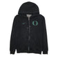 Womens Black Nike Hoodie Oregon Full Zip Jumper