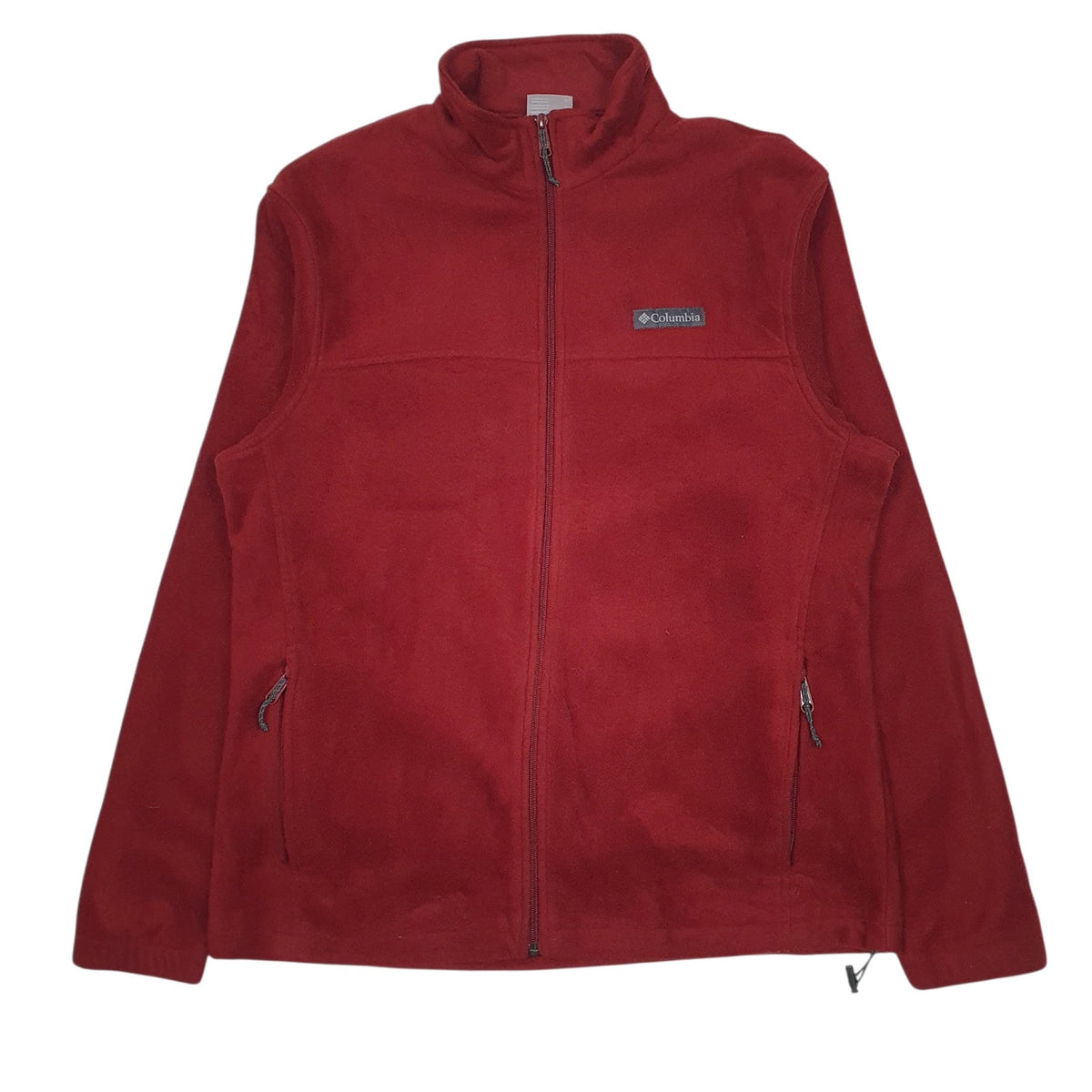 Womens Red Columbia Sportswear Company  Full Zip Jumper