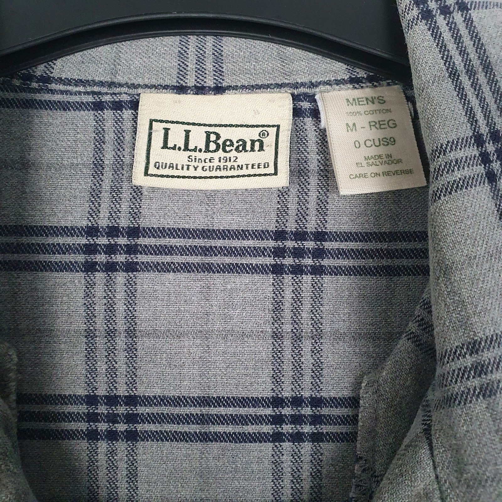 Mens Grey L.L.Bean   Shirt