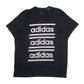 Mens Black Adidas  Short Sleeve T Shirt