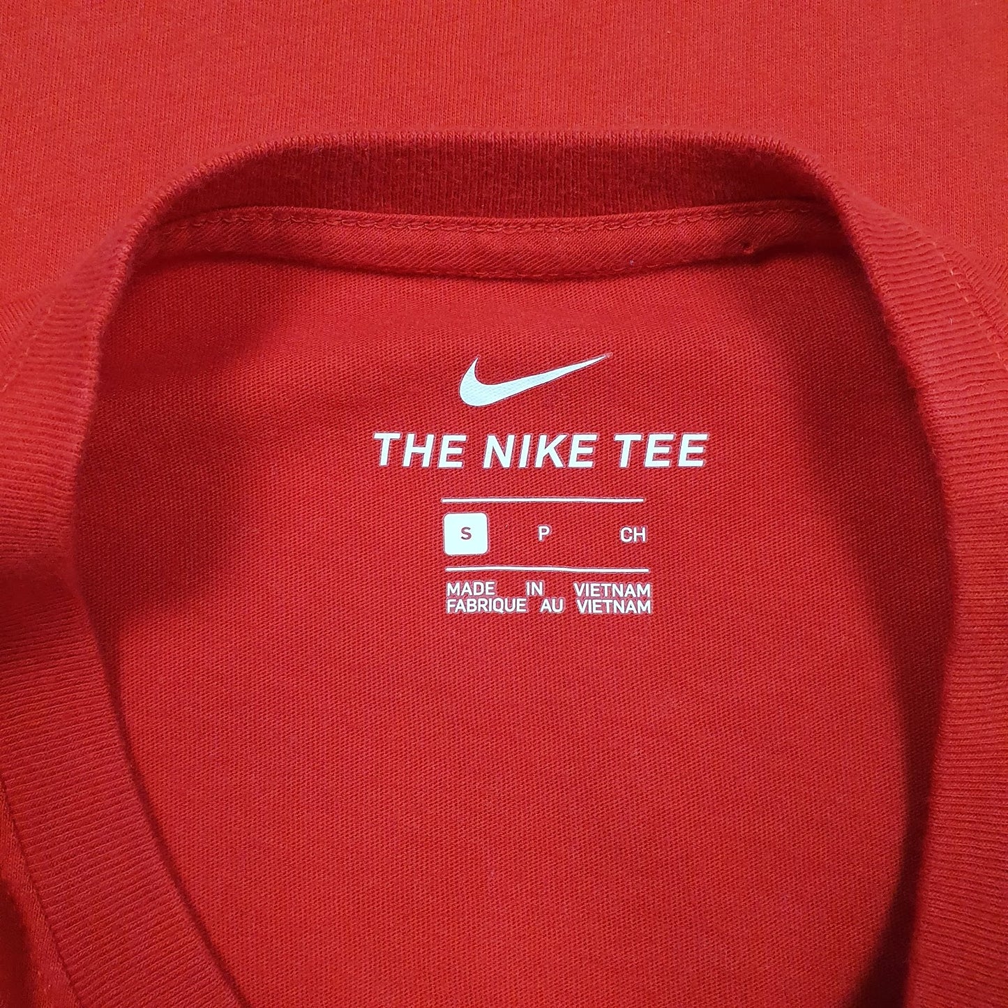 Mens Red Nike   T Shirt