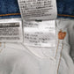Mens Blue Levis Distressed  Jeans