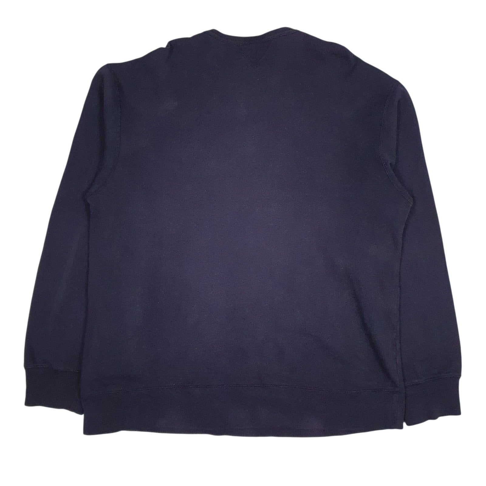 Mens Navy Tommy Hilfiger Athletics Crewneck Jumper