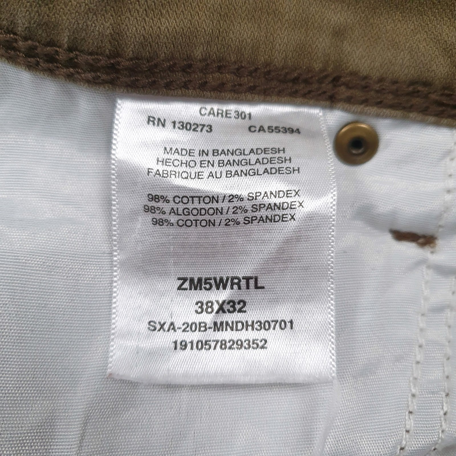 Mens Brown Wrangler   Jeans