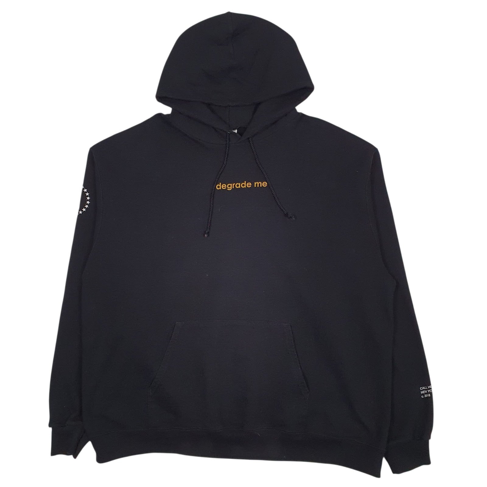 Mens Black Champion Barstool Sports Hoodie Jumper