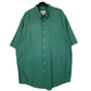 Mens Green Eddie Bauer Vintage 90s Tall Short Sleeve Shirt