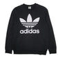 Mens Black Adidas  Crewneck Jumper