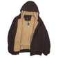 Mens Brown Lee Bomber Sherpa Lined  Coat