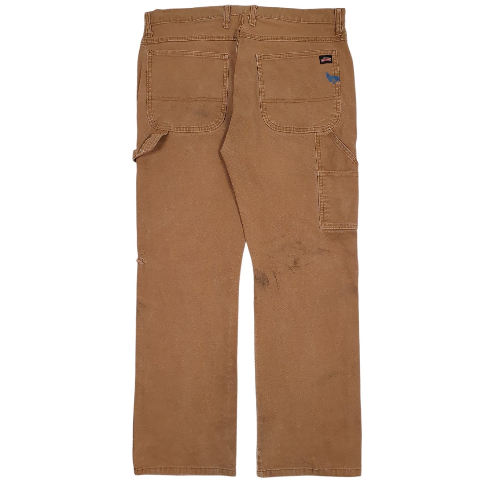 Mens Brown Dickies Workwear  Trousers