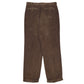 Mens Brown Brooks Brothers Pleated  Trousers