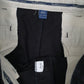 Mens Black Polo Ralph Lauren Double Pleated Vintage 90s  Trousers