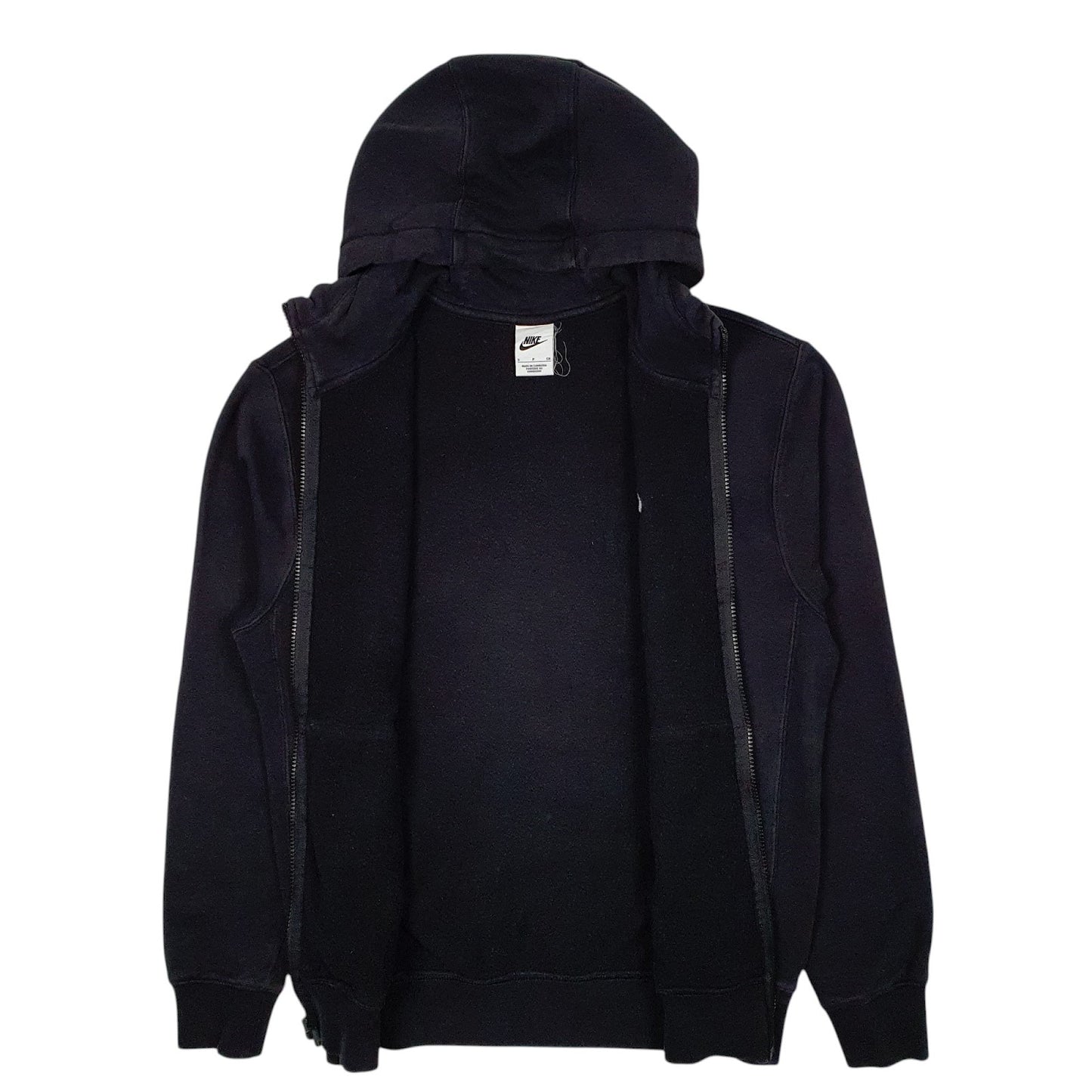Mens Black Nike Hoodie Full Zip Jumper