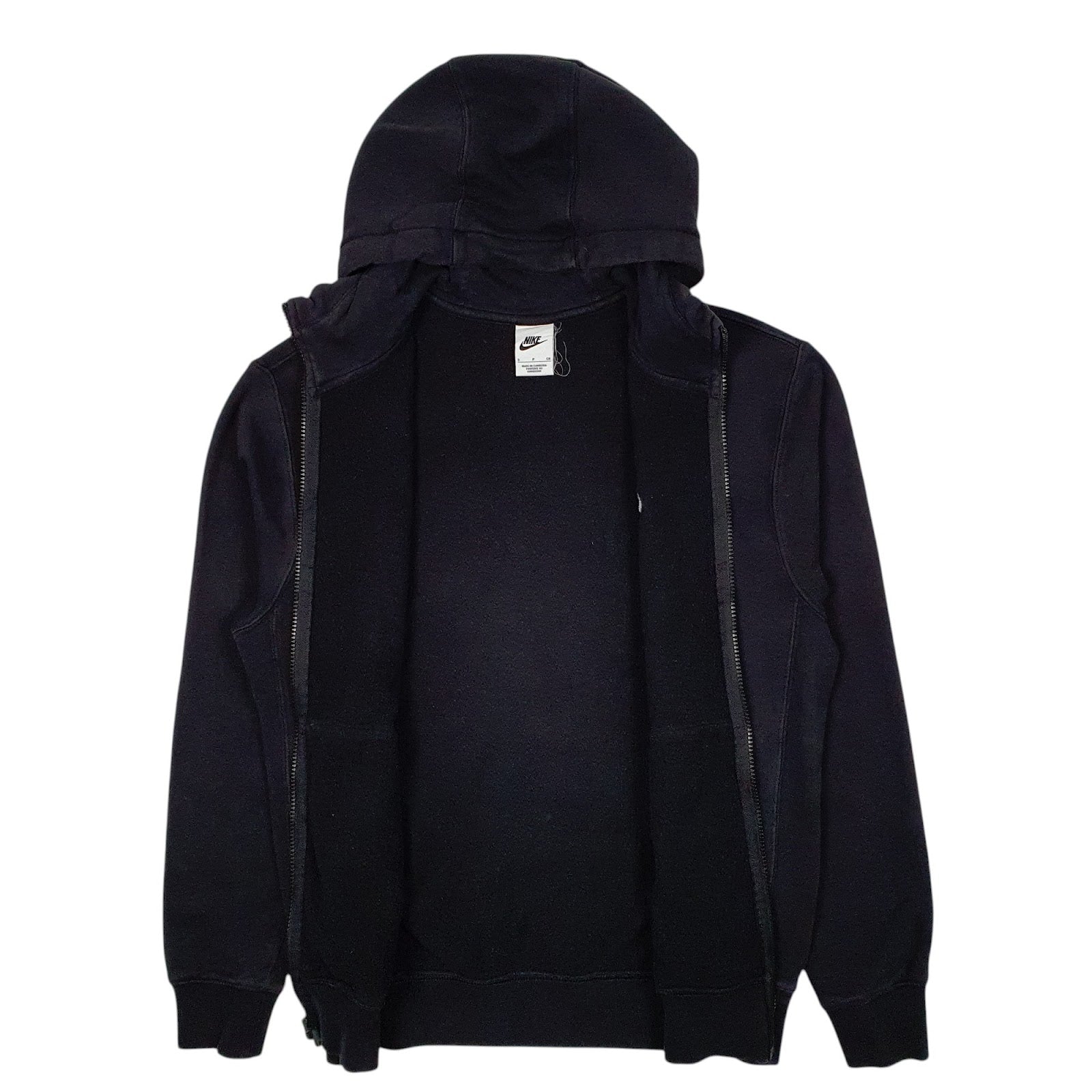 Mens Black Nike Hoodie Full Zip Jumper