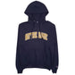 Mens Navy Champion Notre Dame Hoodie Jumper