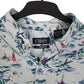 Mens Blue Chaps Hawaiian  Shirt