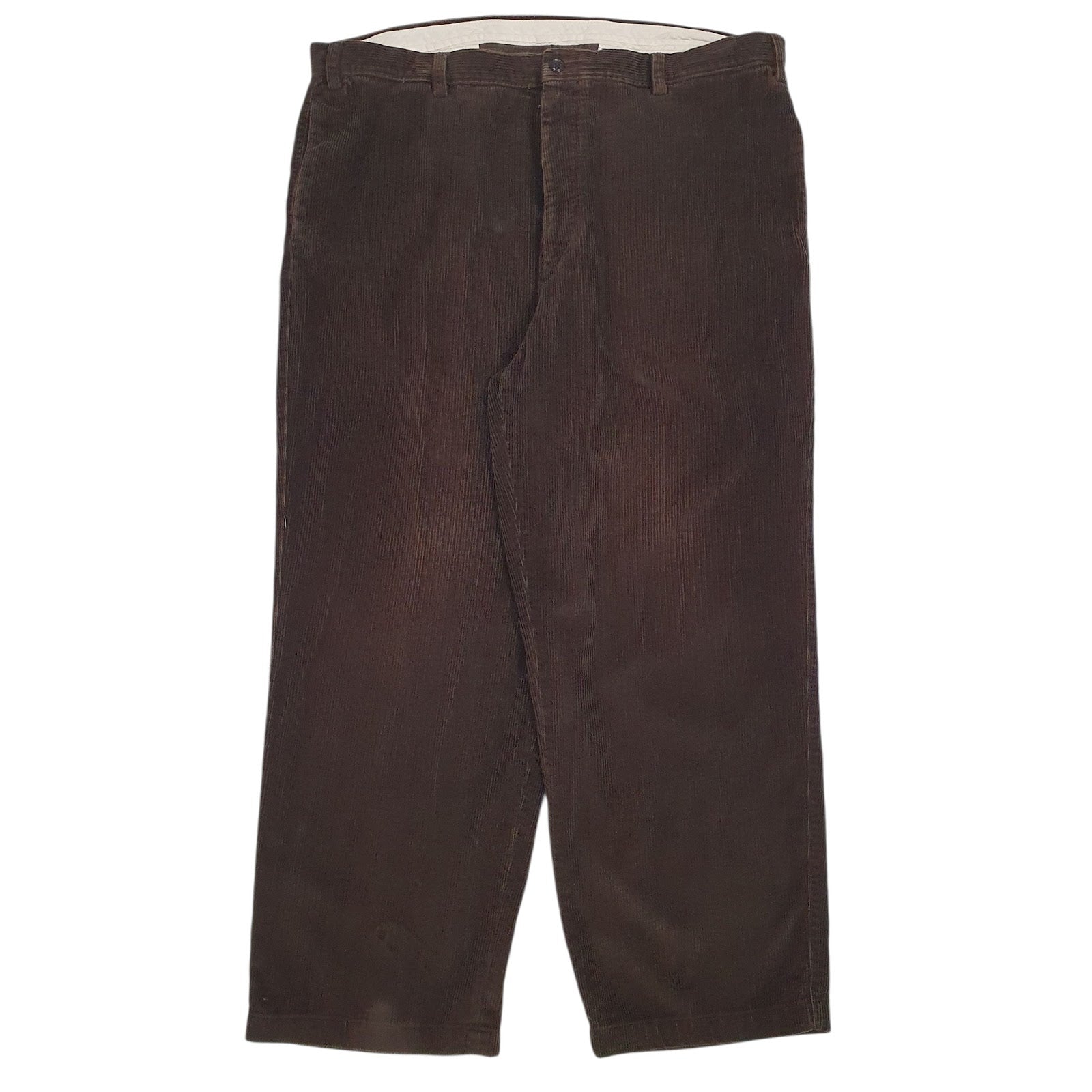 Mens Brown Nautica Clipper Corduroy Trousers