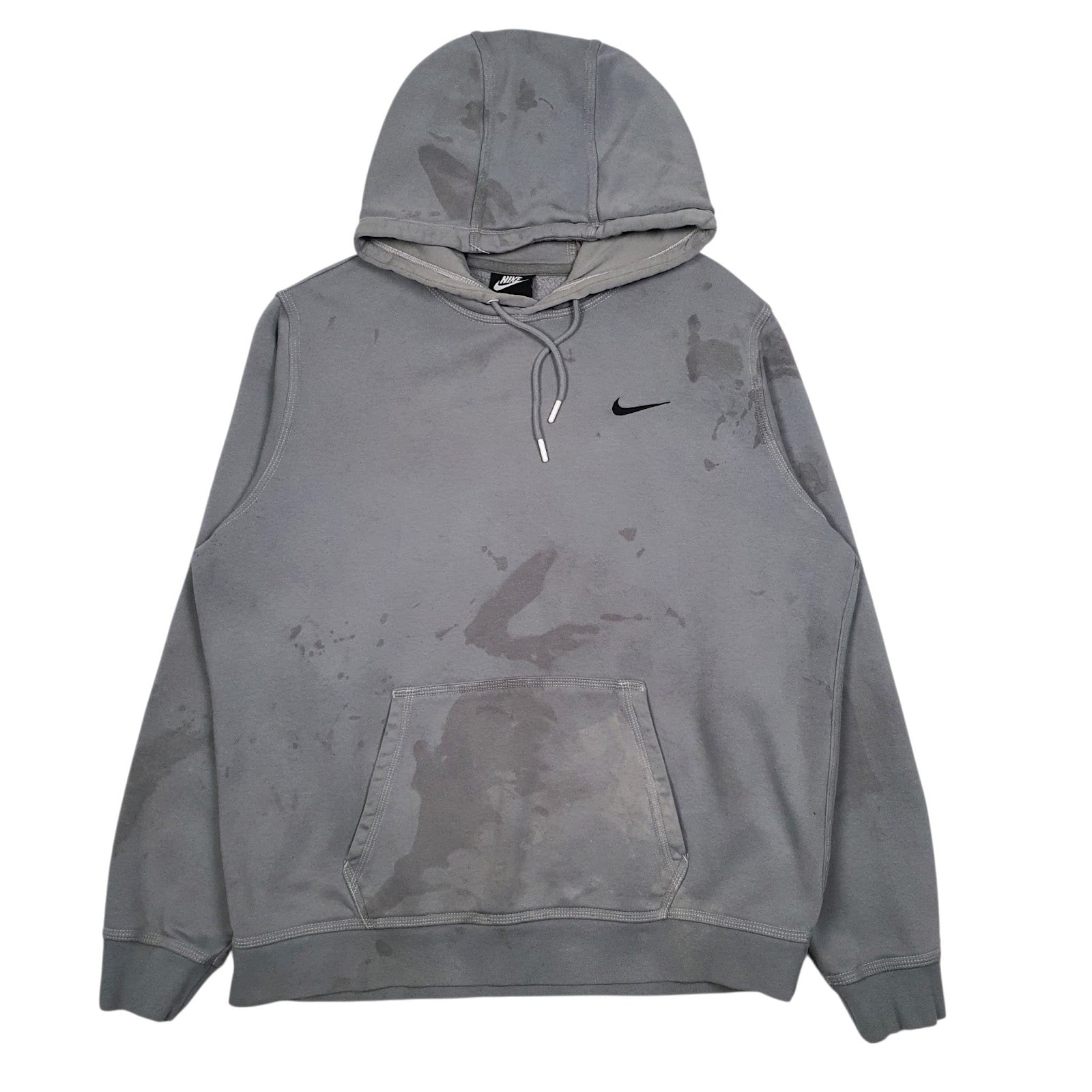 Mens Grey Nike  Hoodie Jumper