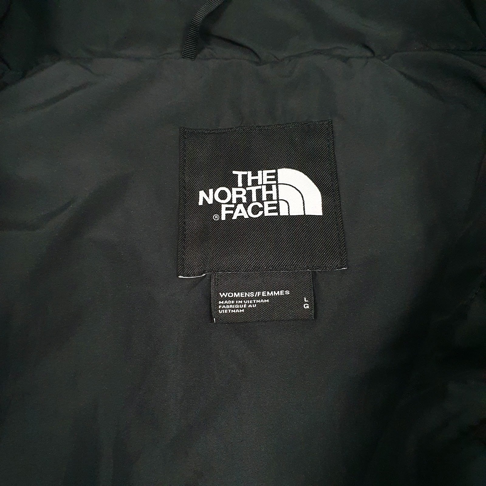 Womens Black The North Face  Hoodie Coat