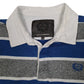 Mens Grey Denver Hayes Rugby  Polo Shirt