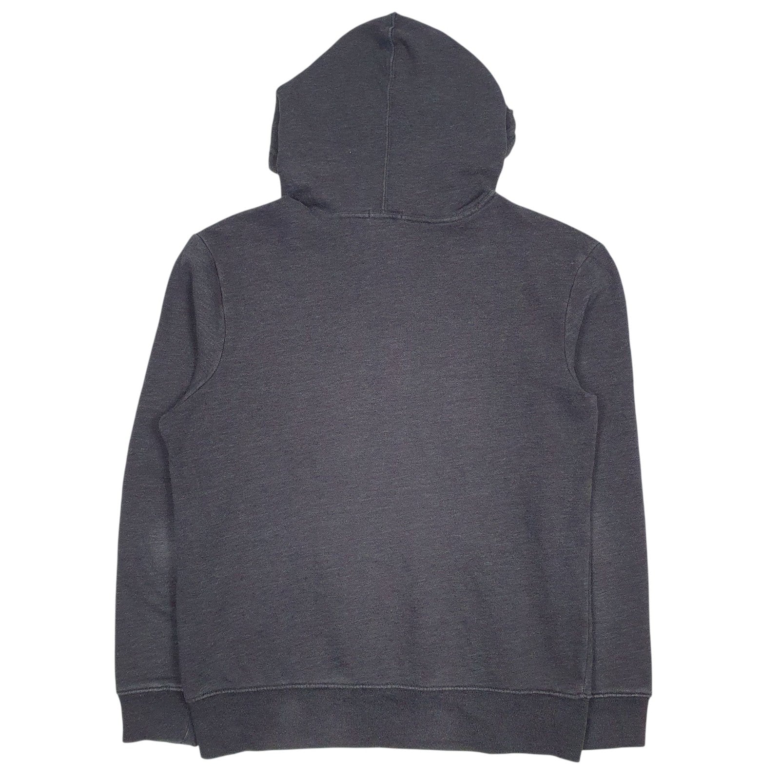 Mens Grey Gap Spellout Hoodie Jumper