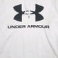 Mens Grey Under Armour Spellout Hoodie Jumper