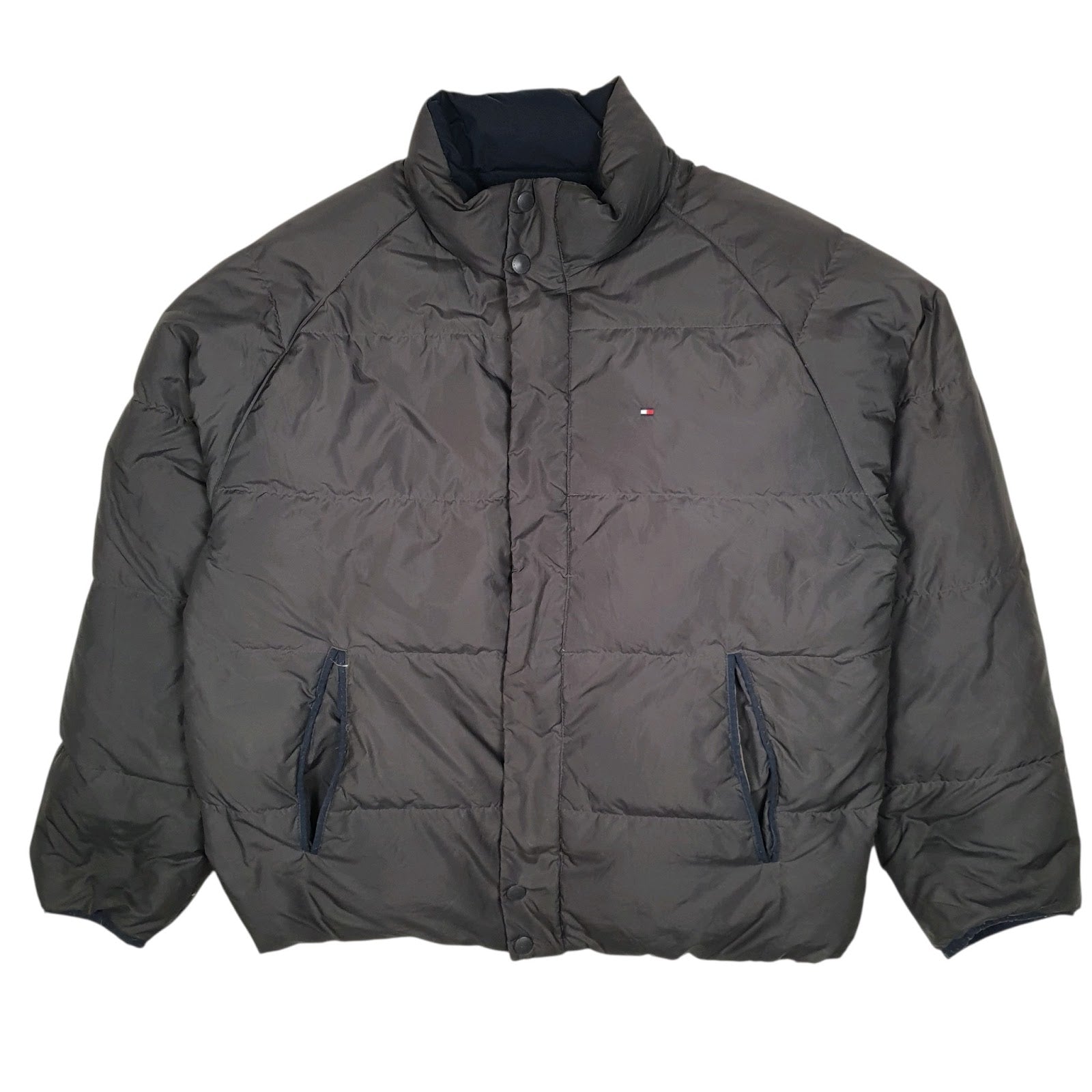 Mens Navy Tommy Hilfiger Reversible  Coat